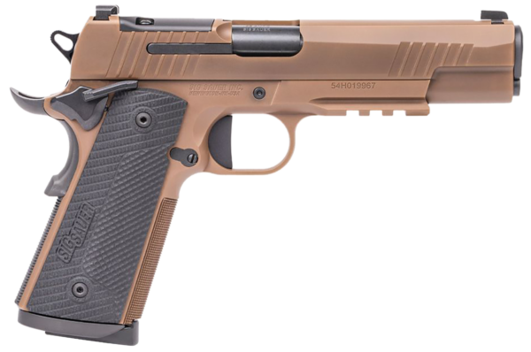 Sig Sauer 1911 X Full .45 ACP 5" 8rds Pistol, Coyote Tan - 1911XR-45-CXR3