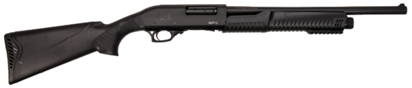 Ermox Defense XPro-B 12 12 Gauge 18.5" 5rd Pump Shotgun , Black - XPro-B12