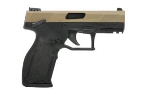 Taurus TX22 .22LR 4" 16rd Pistol, FDE / Black - 1-TX22141-FDE
