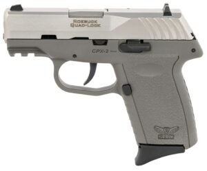 SCCY CPX-2 Gen 3 9mm 3.1" 10rd, Silver/Grey - CPX-2TTSGG3