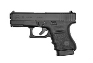 Glock 36 .45 acp Pistol w/ Rail, Black