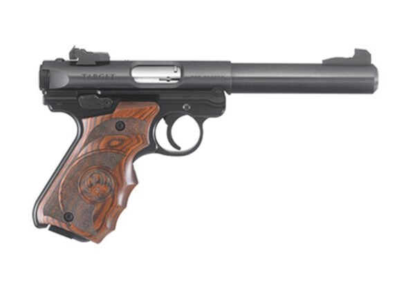 Ruger Mark IV Target 5.5" .22lr Wood Grip Pistol - 40159