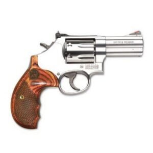 Smith & Wesson Model 686 Plus Deluxe Small .357 Mag/.38 S&W Spl +P Revolver, Satin Stainless - 150713