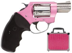 Charter Arms Chic Lady Undercover Lite 38 Special Double 5 Round Standard Hammer Revolver, High Polished Stainless, Pink - 53839