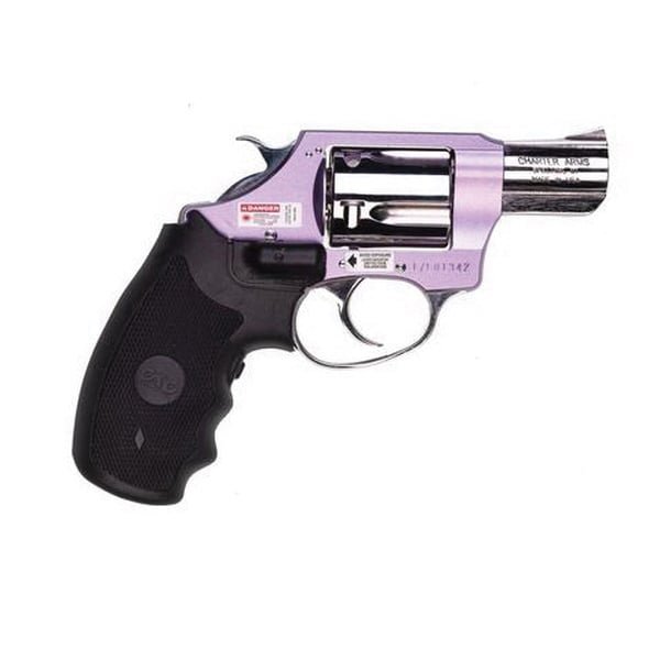 Charter Arms Undercover Lady Chic Lady Small .38 Spl Revolver, Lavender/High Polished - 53842