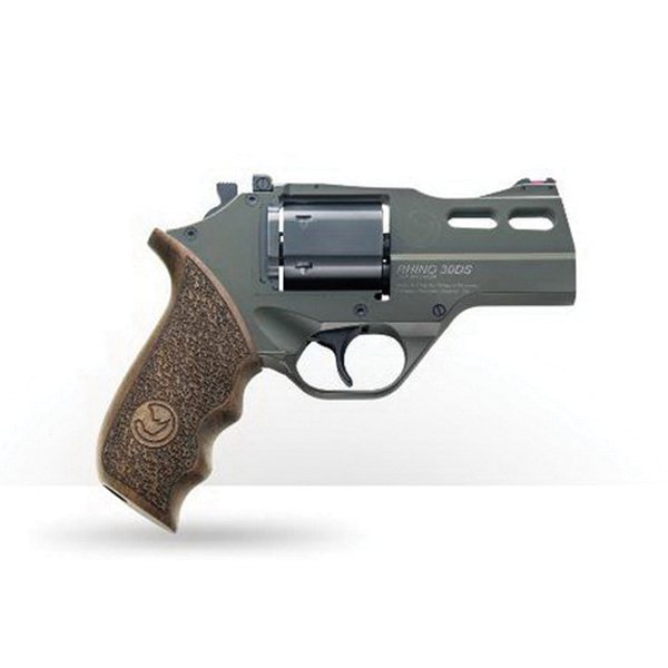 Chiappa Firearms Rhino 30DS Hunter Small .357 Mag Revolver, Cerakote Green - 340.285