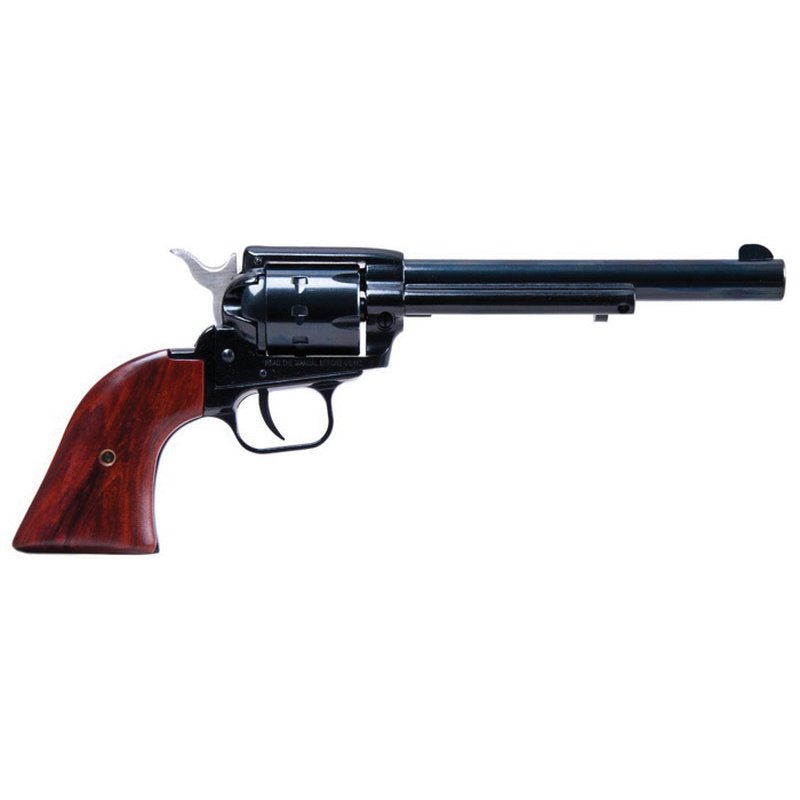 Heritage Rough Rider .22LR 6.50" 6rd Revolver, Black - RR22B6LHOL