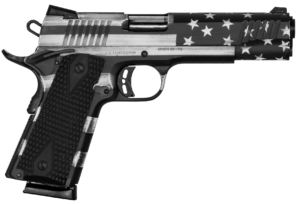Legacy Sports Citadel M1911 Government .45 ACP Pistol, American Flag Battleworn Gray Cerakote - CITC45FSPUSG