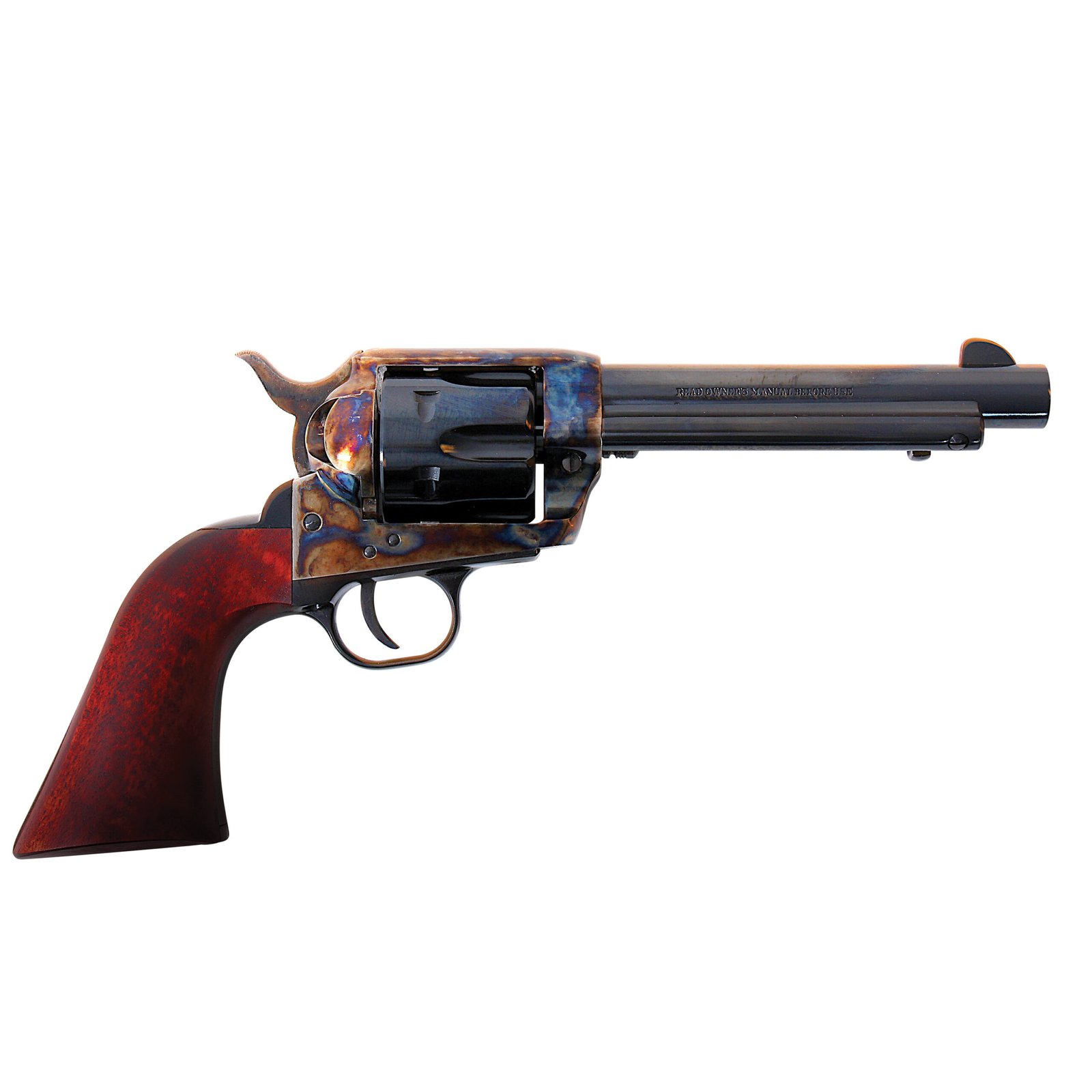 Traditions Frontier 1873 Large .357 Mag Revolver, Color Case Hardened - SAT73-048