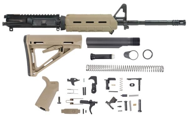 PSA 16" M4 Carbine Length 5.56 NATO 1/7 Nitride MOE FDE Rifle Kit - 77932973
