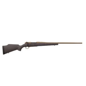 Weatherby Mark V Weathermark 6.5 Weatherby RPM Bolt Action Rifle, Matte Gel Coat and Burnt Bronze Spiderweb Accent - MWB01N65RWR4T