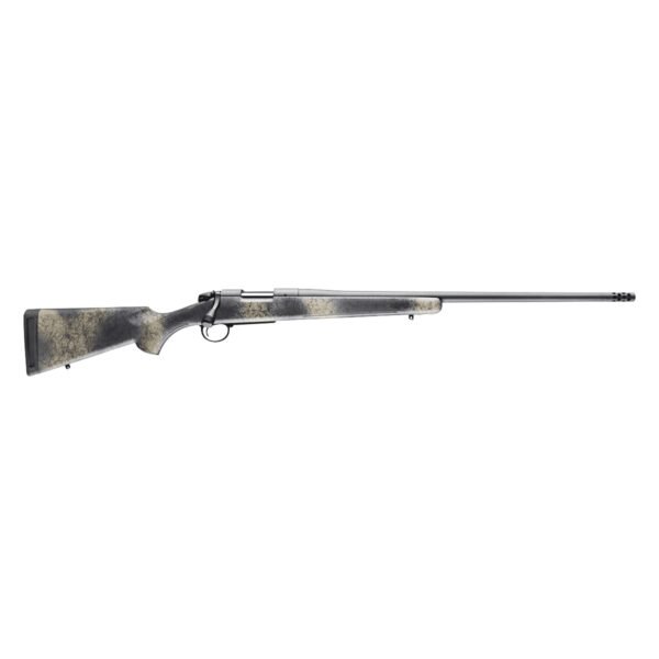 Bergara B-14 Wilderness Ridge 7mm Rem Mag Bolt Action Rifle, Woodland Camo - B14LM507