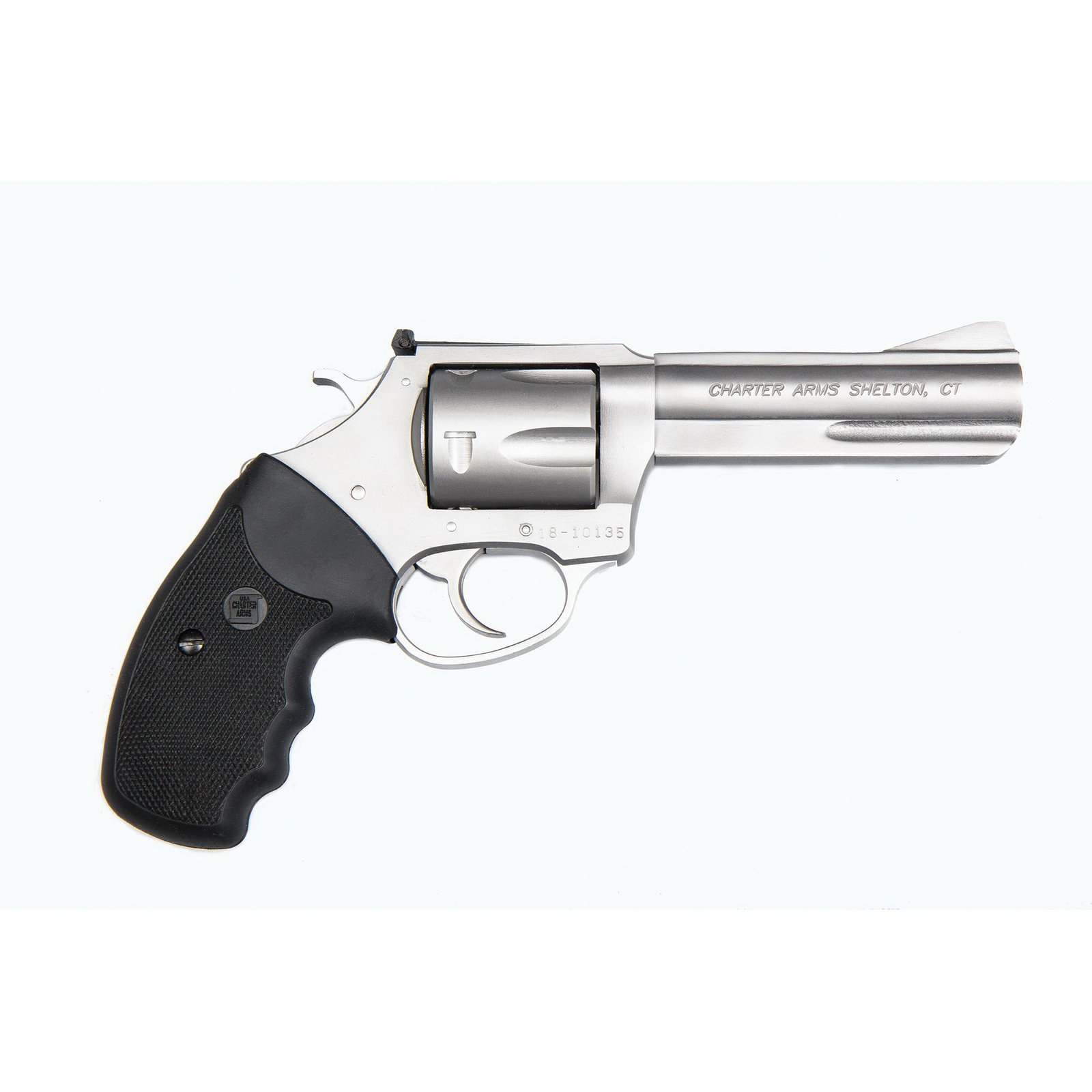 Charter Arms Pit Bull Large .40 S&W Revolver, Stainless - 74042