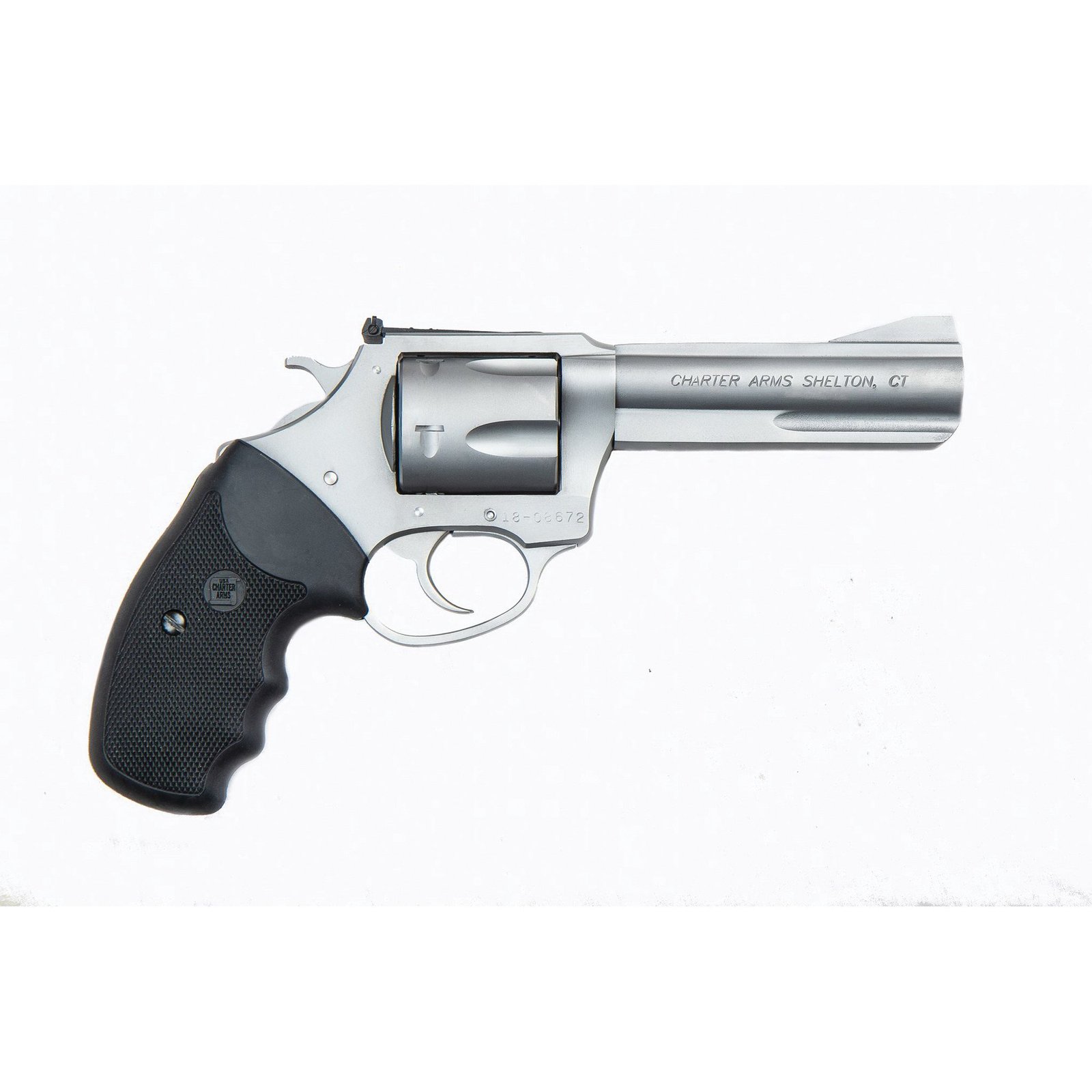 Charter Arms Mag Pug 4.2" .357 Mag Revolver, Stainless - 73542