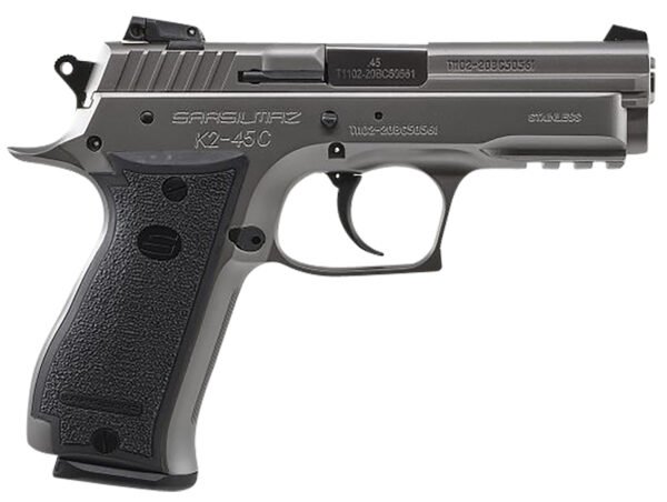 SAR USA K2 45C Compact .45 ACP 4.20" 13rd Pistol, Stainless - K245CST
