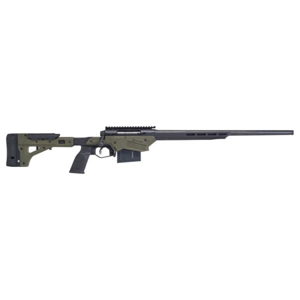 Savage Arms Axis II Precision .243 Win Bolt Action Rifle, Matte OD Green/Black - 57550