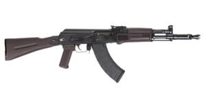 PSA AK-104 Side Folding Rifle w/Pinned and Welded Spiked Extended Booster, Plum