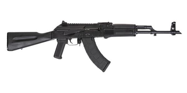 PSA AK-47 GF3 Forged Classic Polymer Rifle, Black with Hinged Dust cover