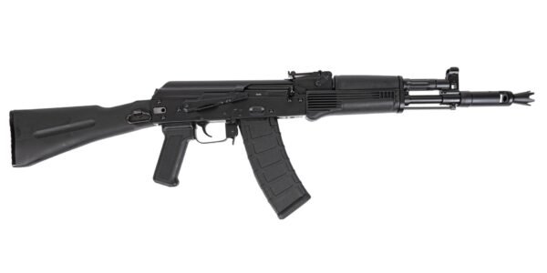 PSA AK-105 Side Folding Rifle w/Pinned and Welded extended booster, Toolcraft Bolt, Trunnion, and Carrier, Black