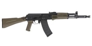 PSA AK-105 Side Folding Rifle w/Pinned and Welded extended booster, Toolcraft Bolt, Trunnion, and Carrier, ODG