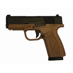 Bersa Conceal Carry 9mm Pistol, 3.3" Barrel, Fixed Sights, Flat Dark Earth, Black - BP9DECC