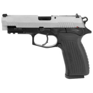 Bersa TPR9 9mm Pistol, 4.3" Barrel, Fixed Sights, Black, Silver - TPR9DT