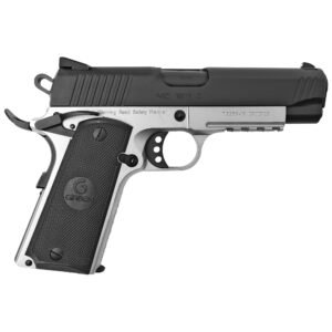 Girsan 9mm 1911 Pistol, 4.4" Barrel, Fixed Sights, Black, Silver - 390052