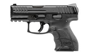 HK VP9SK-B 9mm Pistol, 3.39" Barrel, 3 Dot Sights, Black - 81000295