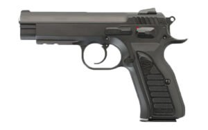 Tanfoglio Force 9mm Pistol, 4.4" Barrel, Adjustable Sights, Black - TFCOMBAT9