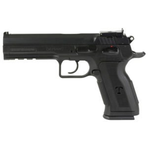 Tanfoglio Stock 9mm Pistol, 4.75" Barrel, Adjustable Sights, Black - TFSTOCK3P9