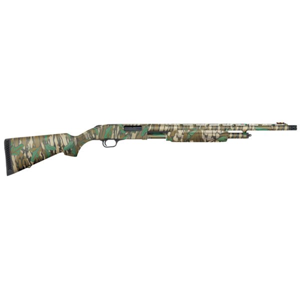 Mossberg 500 20 Gauge Pump Action Shotgun, 22" Barrel, Camo - 54337