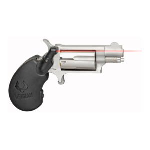 North American Arms Mini Revolver .22 WMR Revolver, 1.125" Barrel, Fixed Sights, Silver - NAA22MSVL