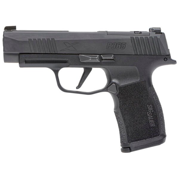 Sig Sauer P365 9mm Pistol, 3.7" Barrel, Night Sights, Black - 365XL9BXR3P10