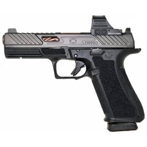 Shadow Systems DR920 9mm Pistol, 4.5" Barrel, Front Night Sights, Black - SS2011H