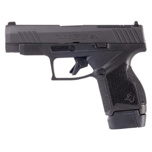 Taurus GX4XL 9mm Pistol, 3.7" Barrel, Adjustable Sights, Black - 1GX4XLP941