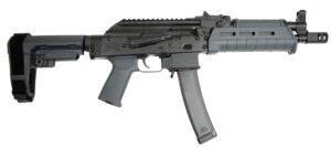 PSA AK-V 9mm MOE SBA3 Pistol, Gray