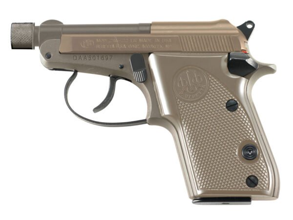 Beretta 21A Bobcat .22 LR Pistol, Flat Dark Earth - J212126