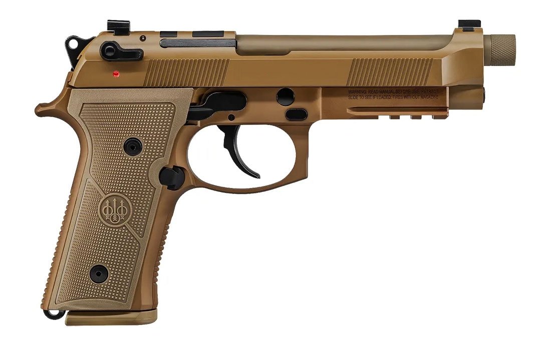 Beretta M9A4 18 Round 9mm Pistol, Flat Dark Earth - JS92M9A4GM