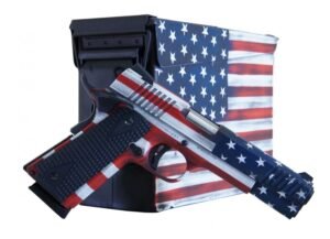 Legacy Sports Citadel M1911 .45 ACP Pistol, American Flag Cerakote - CITC45FUSAAC