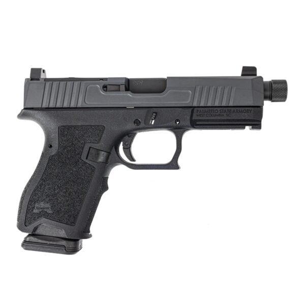 PSA Dagger Compact 9mm Pistol With Extreme Carry Cuts RMR Slide, Threaded Barrel - 2-Tone Gray With PSA Soft Case