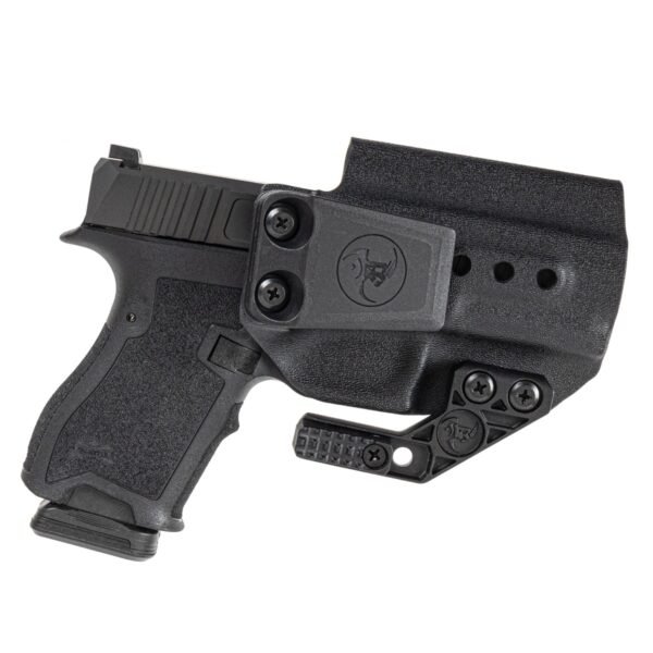 PSA Dagger Compact 9mm Pistol With Extreme Carry Cuts - Black, With ANR IWB Holster