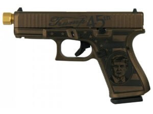 Glock 19 Gen 5 FS Trump 9mm Pistol, FDE - PA195S203T