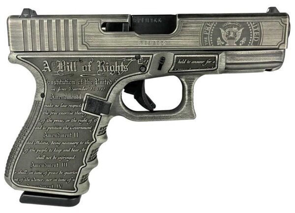 Glock G19 Gen3 9mm Pistol Trump 2024 4" 15rd - PI19502T24