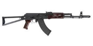 PSA AK-103 Premium Forged Classic Triangle Side Folding Rifle with Cleaning Rod, Plum Gloss