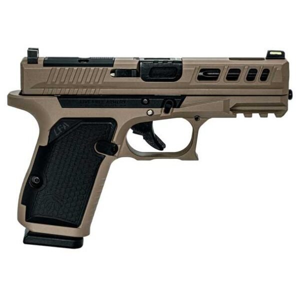 Live Free AMP 9mm Pistol 3.9" 15rd, FDE - LFAMP19C084002
