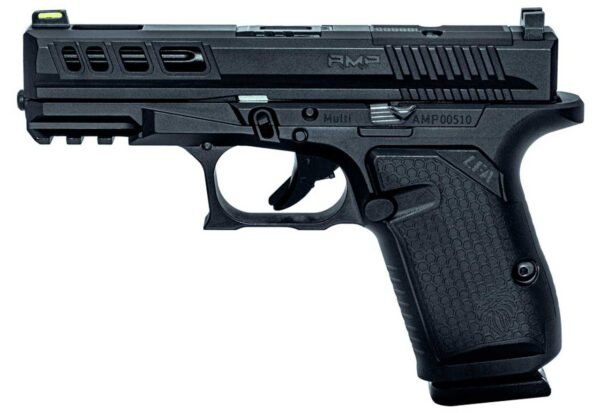 Live Free AMP 9mm Pistol 3.9" 15rds, Black - LFAMP19C084001