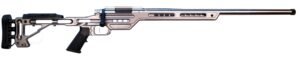 MasterPiece Arms BA PMR Competition .308 Win Bolt Action AR-10 Rifle, Tungsten - 308PMRRHTNGPBA