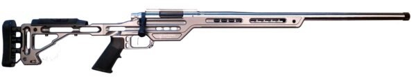 MasterPiece Arms BA PMR Competition .308 Win Bolt Action AR-10 Rifle, Tungsten - 308PMRRHTNGPBA