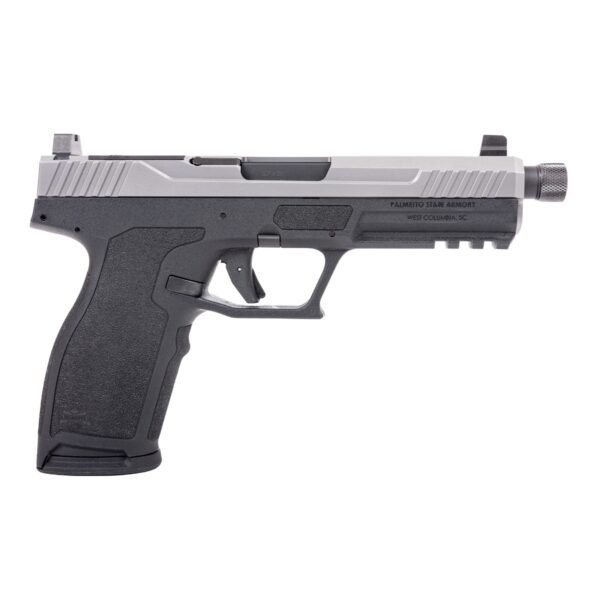 PSA 5.7 Rock Optics Ready Complete Pistol W/Threaded Barrel, 2-Tone, Stainless/Black