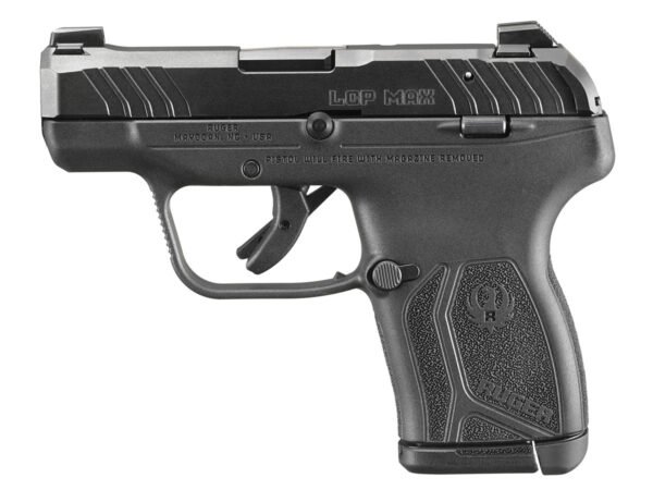 Ruger LCP Max Micro Compact .380 ACP Pistol, Black - 13716
